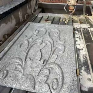 淮安 白麻别墅干挂雕花板