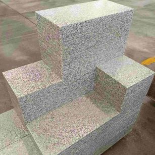 淮安 白麻花岗岩荔枝面地铺石