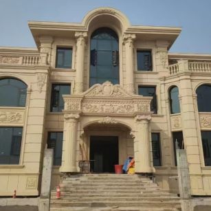 淮安 黄金麻花岗岩别墅外墙干挂