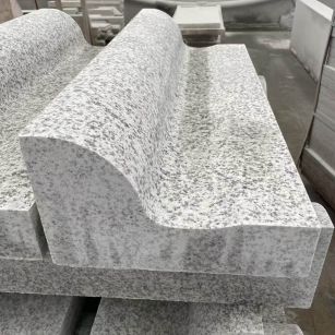 淮安 白麻花岗岩S型路沿石，路侧石，马路牙子等