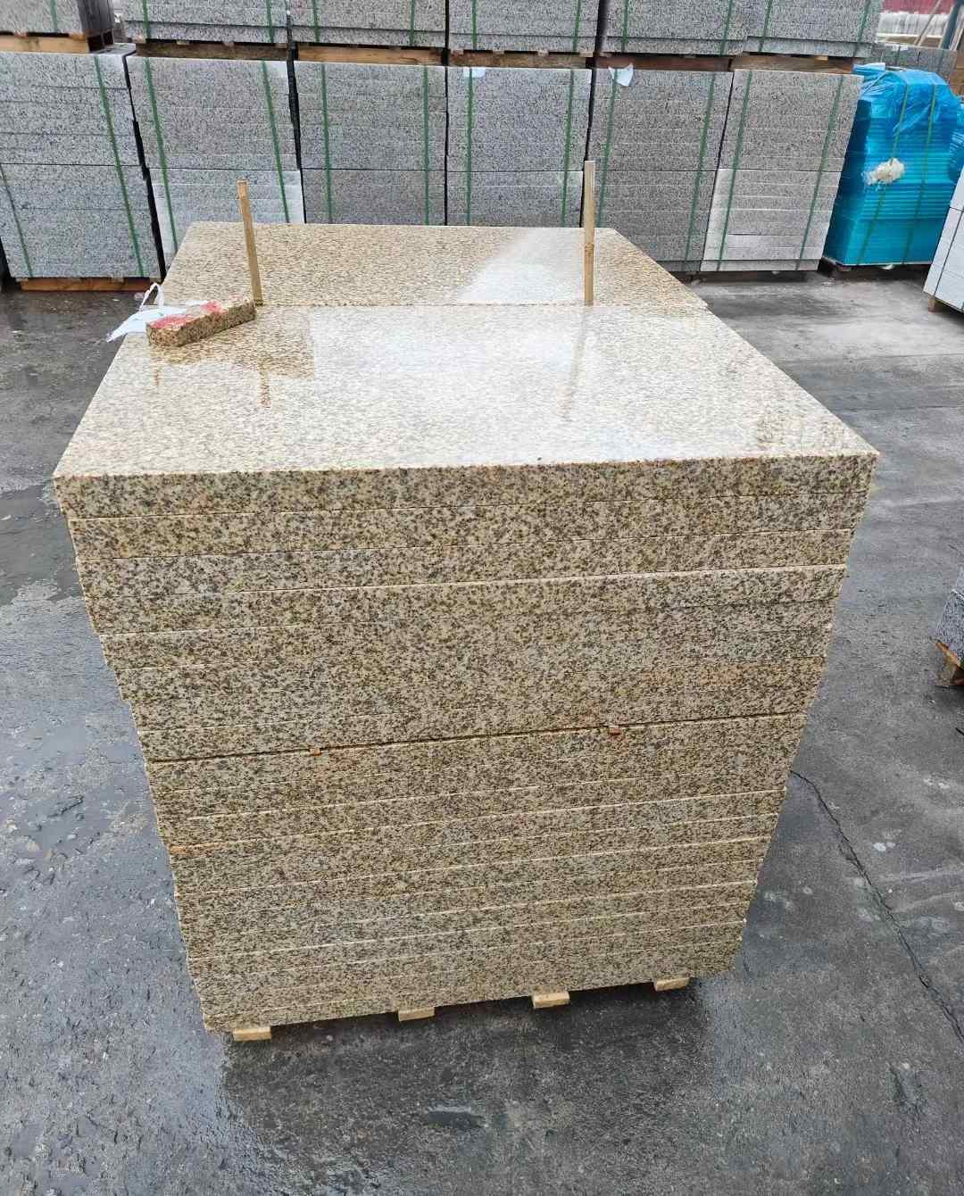 淮安 湖北黄金麻花岗岩石材荔枝面外墙石材