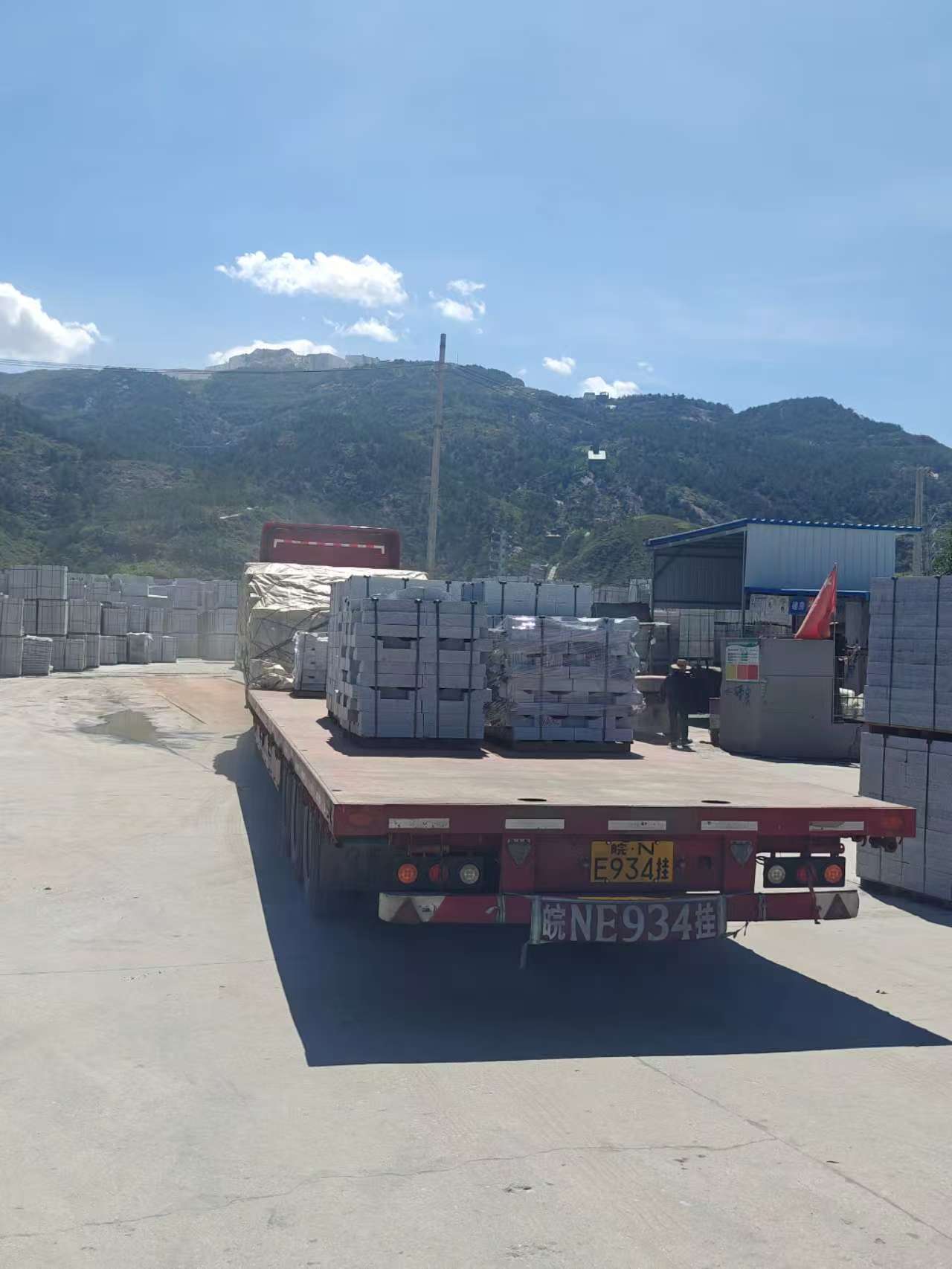 淮安 芝麻白仿形路沿石，直形路沿石