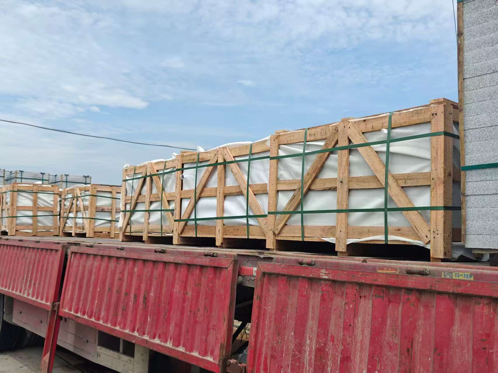 淮安 芝麻白花岗岩地铺石出口专车-泰国游