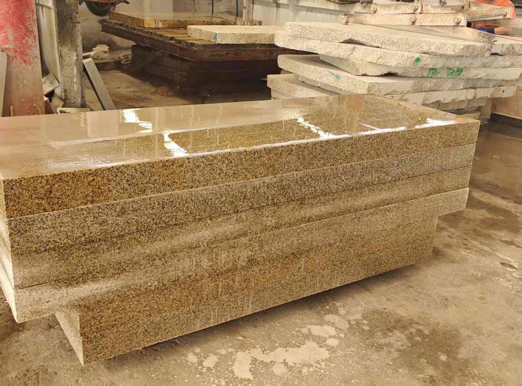 淮安 黄金麻栏杆料半成品加工中