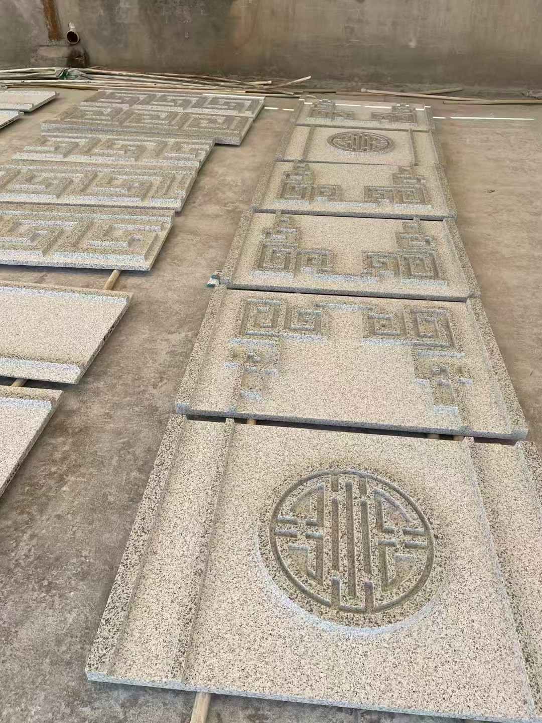 淮安 白麻花岗岩外墙立面雕刻板