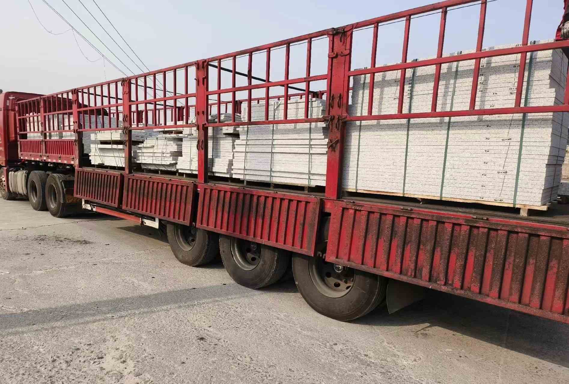 淮安 白麻荔枝面外墙干挂，工厂装车日常