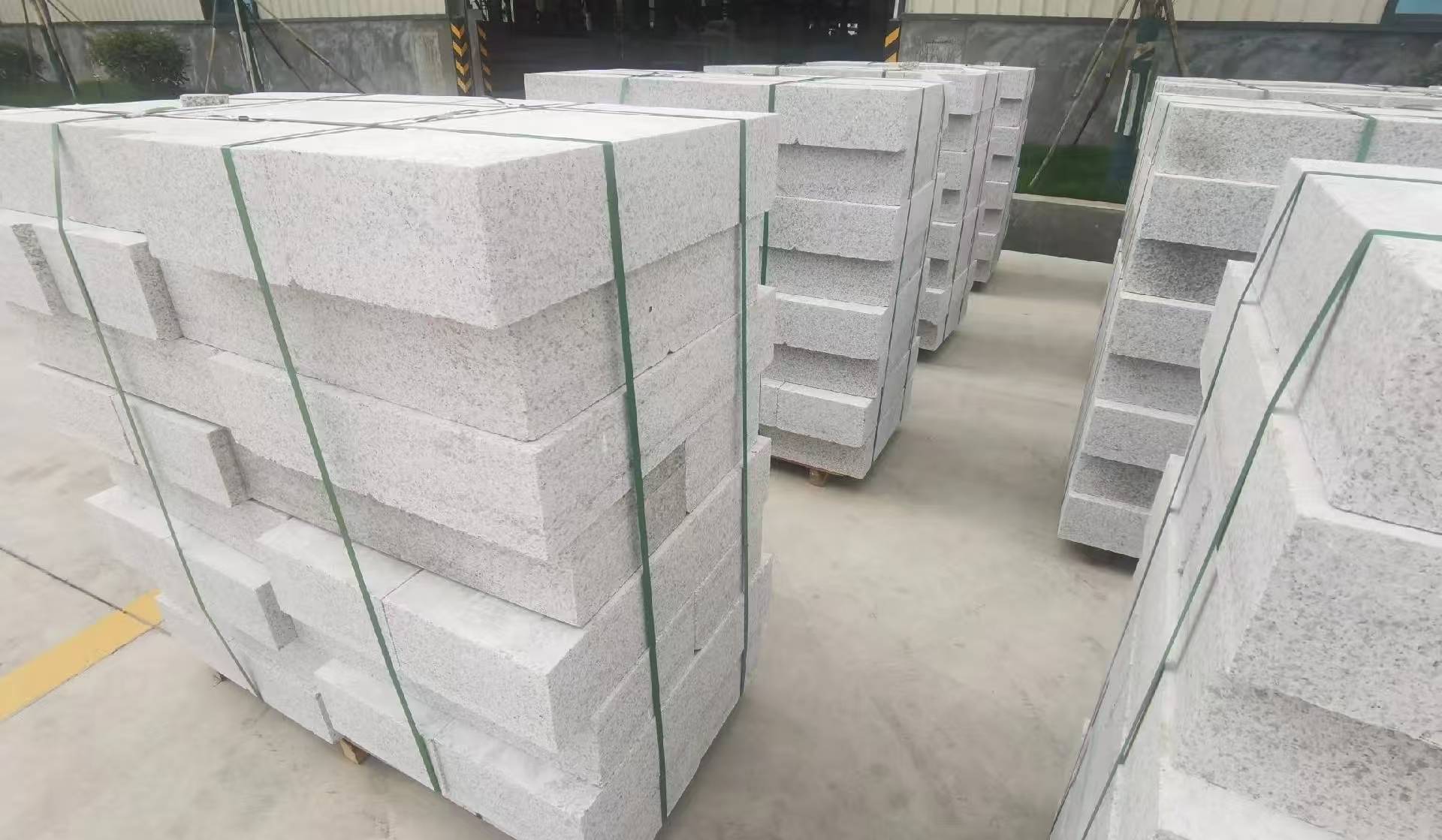 淮安 白麻花岗岩路沿石，立缘石，平缘石，路牙石，道牙石，马路牙子等